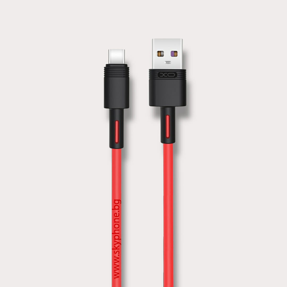 XO Кабел USB-A - Type-C, 1 м, 5A