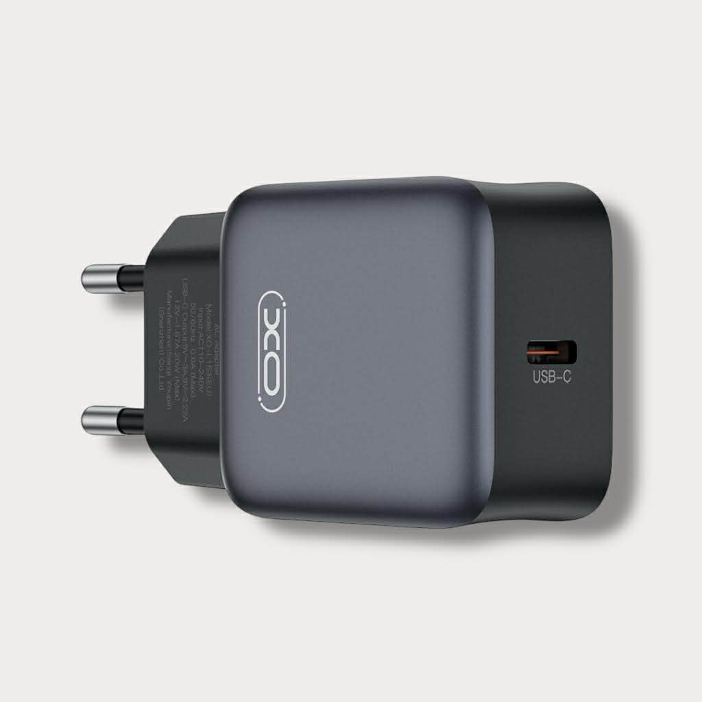 Зарядно за телефон XO 30W Power Adapter Type-C към кабел Type-C
