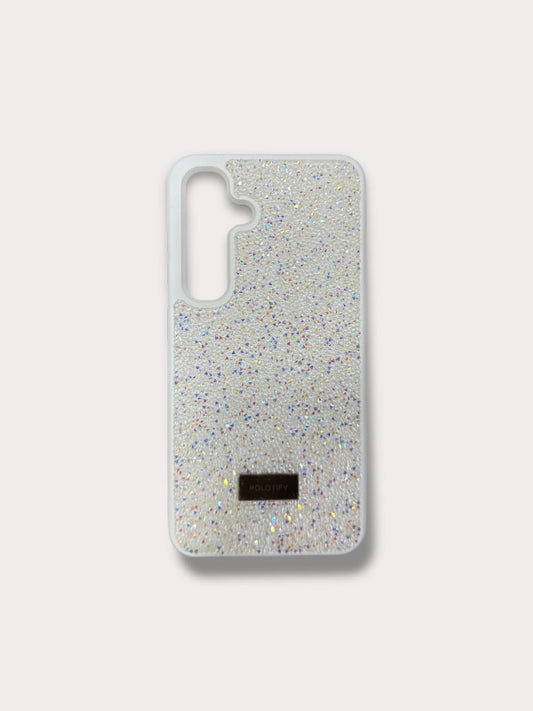 White Glitter Кейс