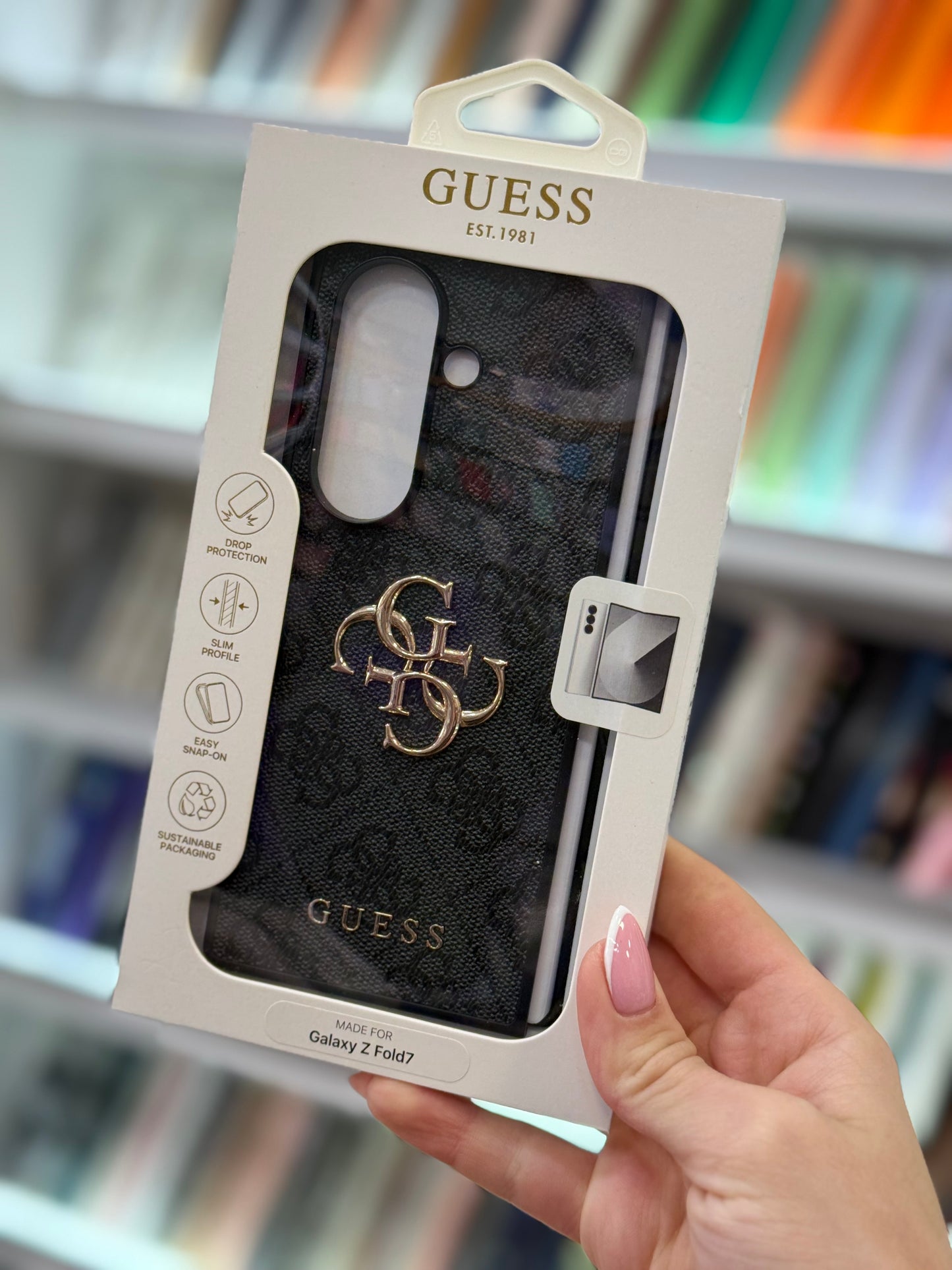 Guess 4G Logo Кейс - Z Fold 7