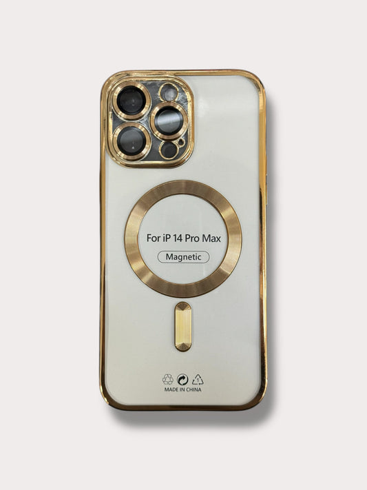 MagSafe Clear Gold Кейс