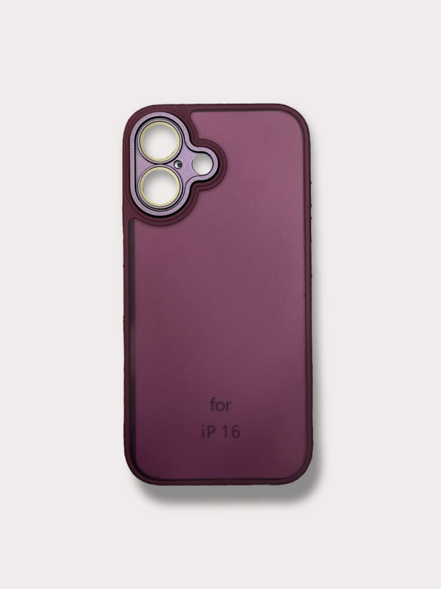 Clear Burgundy Кейс