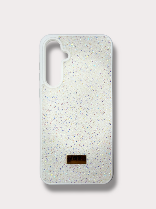 White Glitter Кейс