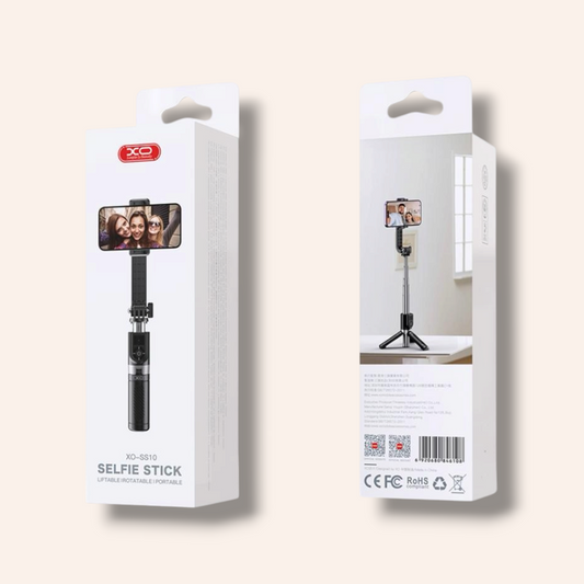 XO Селфи стик, Tripod Stand с огледалце, Bluetooth