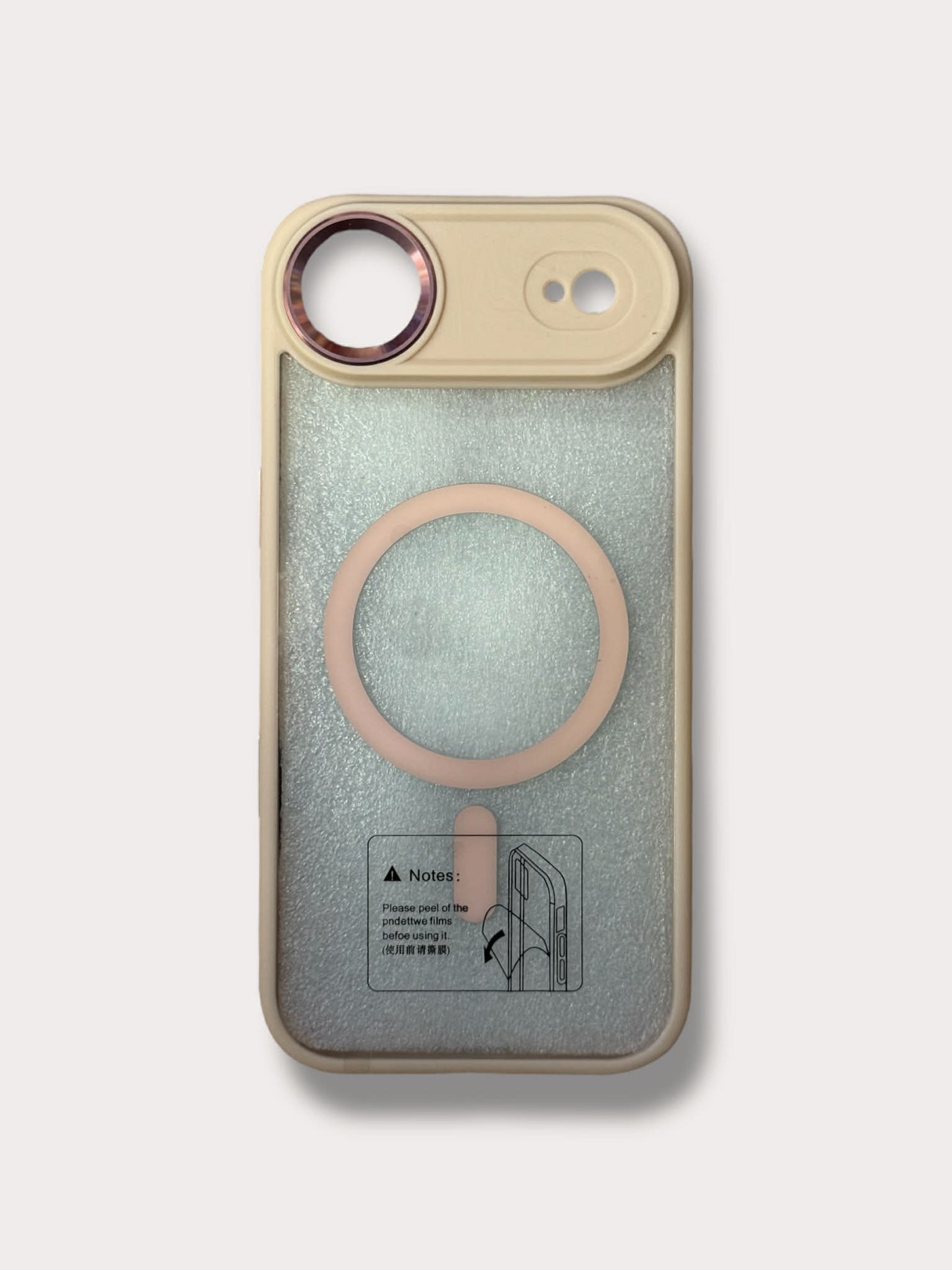 MagSafe Clear Pink Кейс