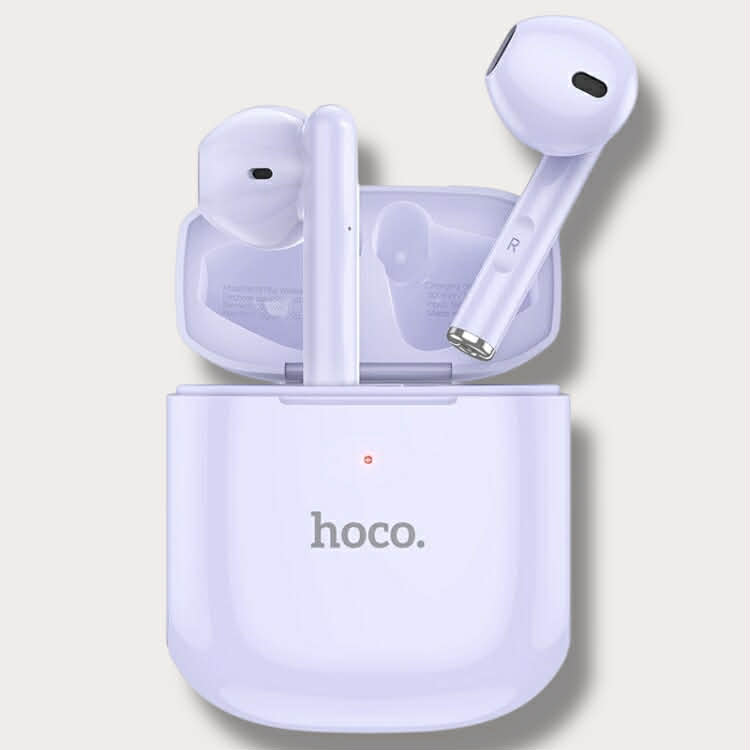 Безжични слушалки Hoco EW19 - Bluetooth 5.3, Лилави