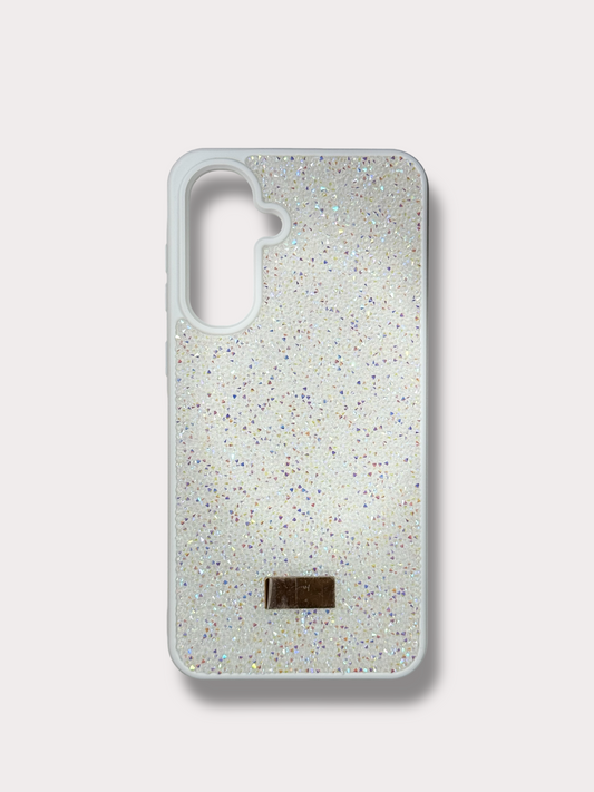 White Glitter Кейс