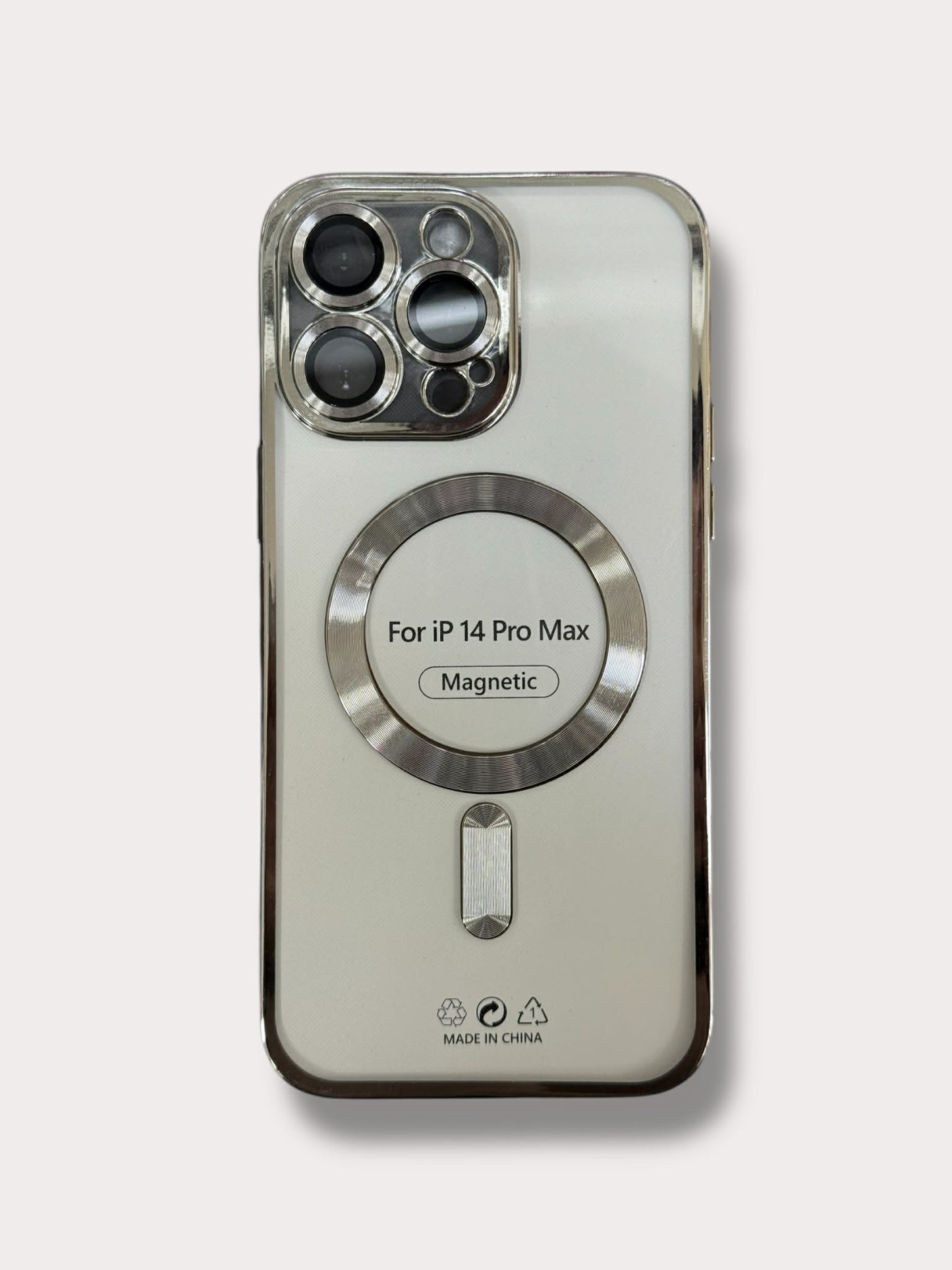 MagSafe Clear Silver Кейс