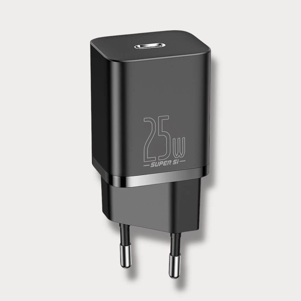 Зарядно за телефон Baseus 25W Power Adapter Type-C към кабел Type-C
