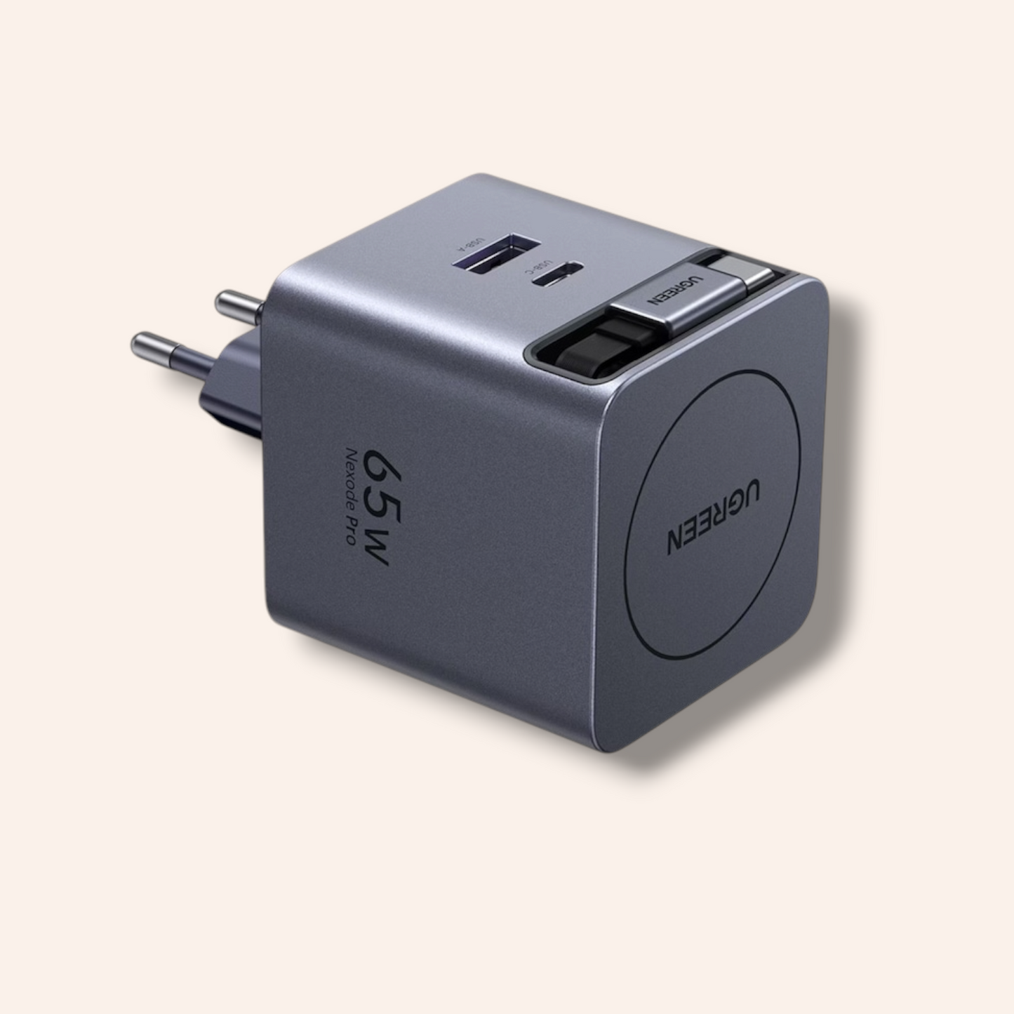 USB зарядно, 2x Type-C,Fast Charge, 45W - Ugreen