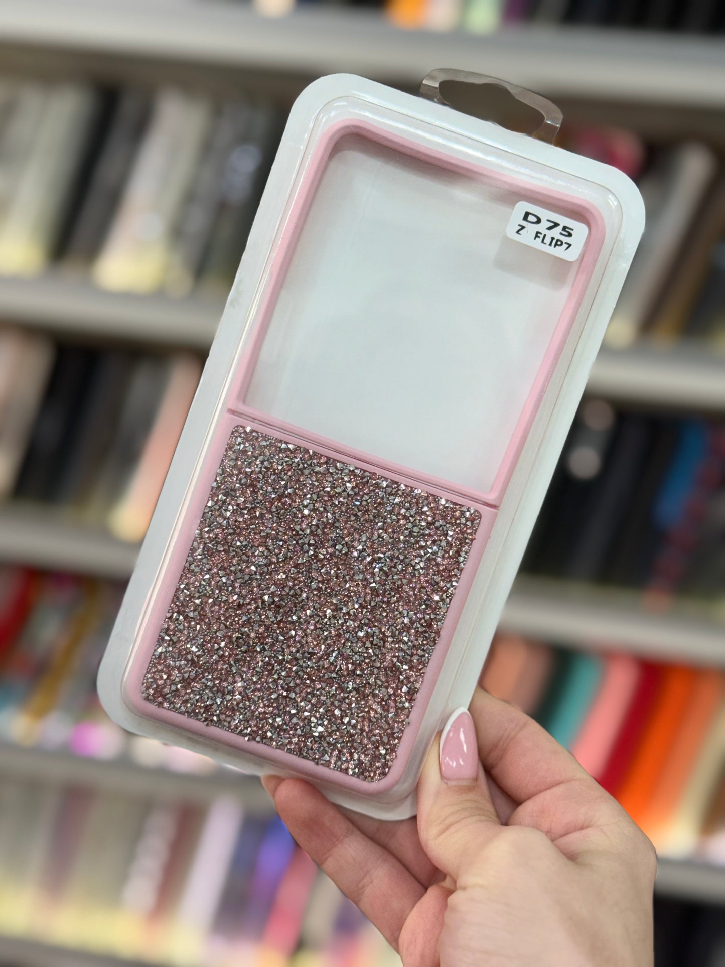 Pink Glitter Кейс