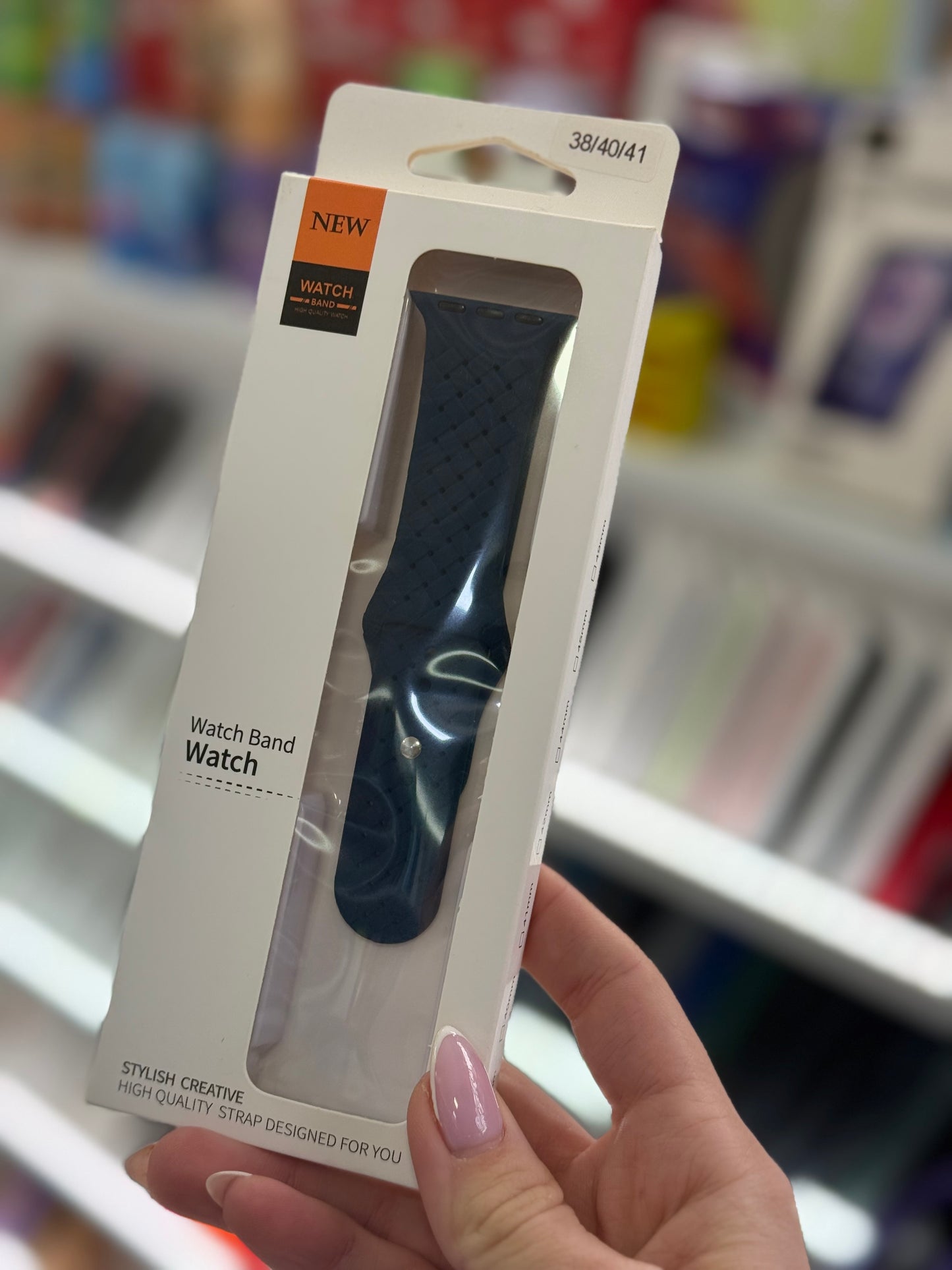 Силиконова каишка Apple Watch 38/40/41мм