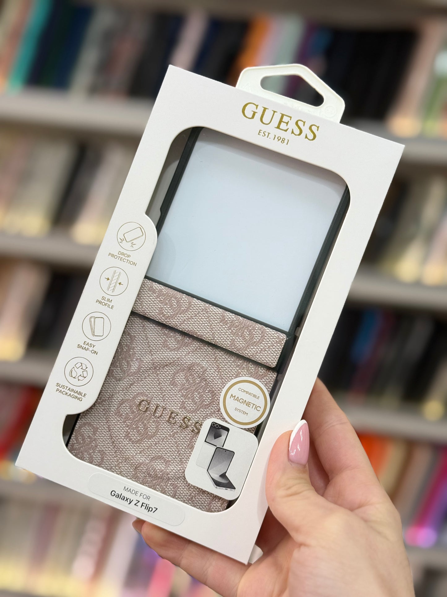 Guess 4G logo Кейс - Z Flip 7