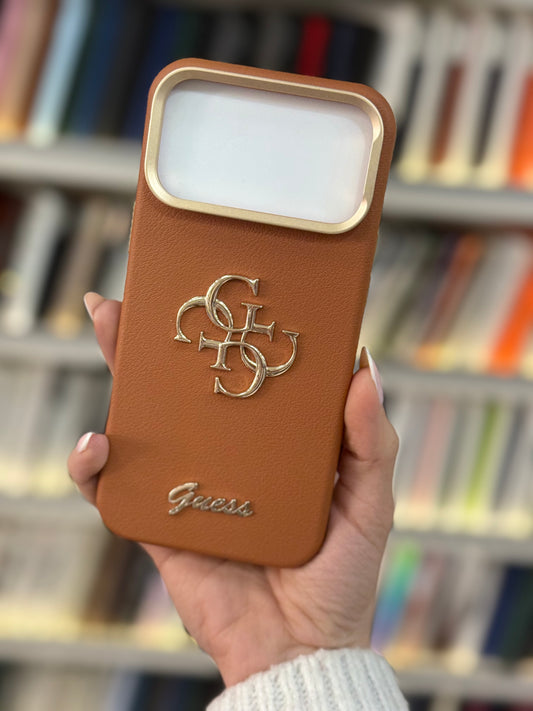 Guess Brown 4G Logo Кейс