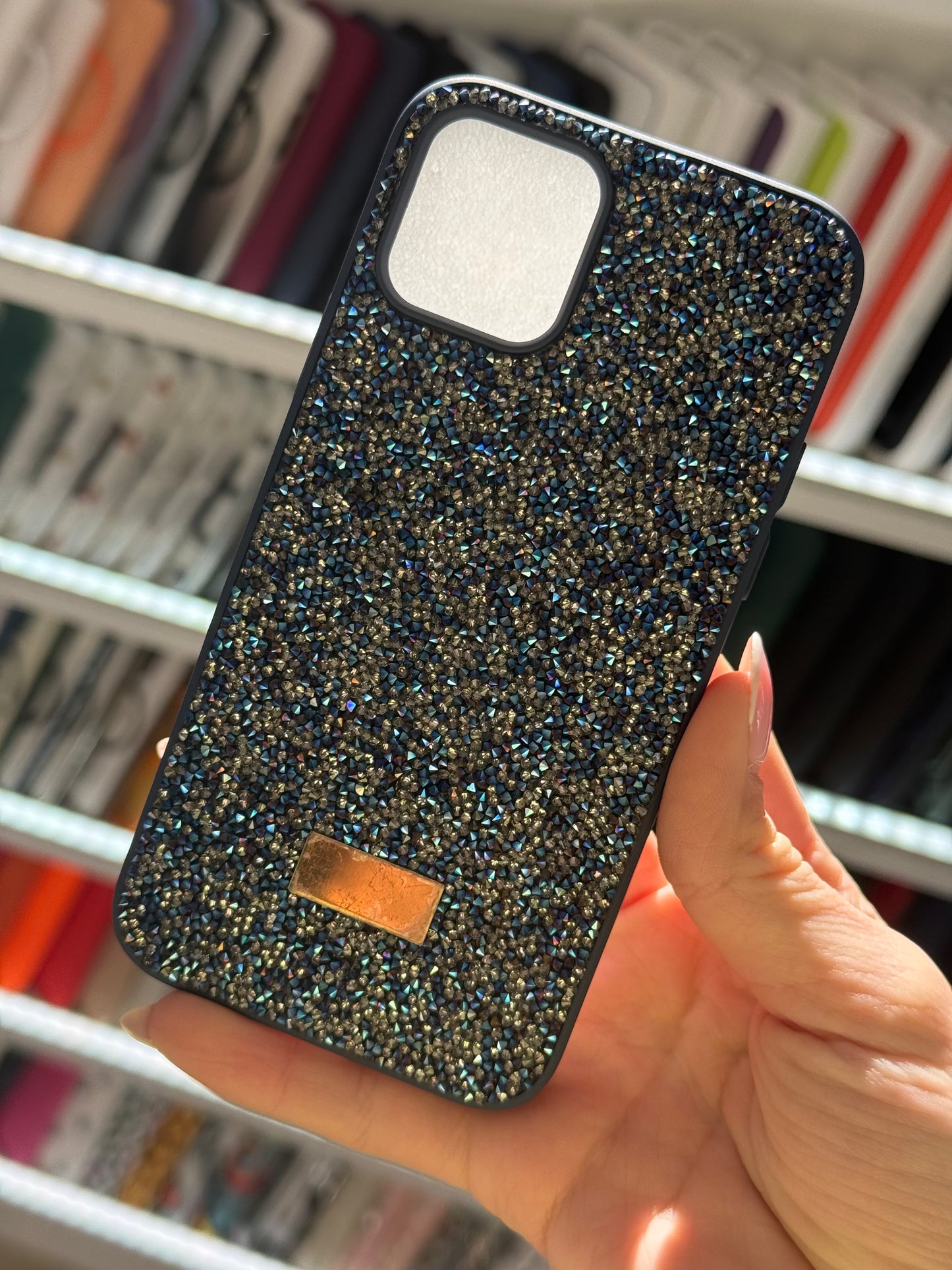 Blue Glitter Кейс