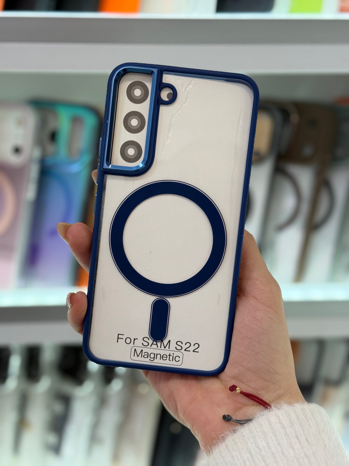 MagSafe Clear Blue Кейс
