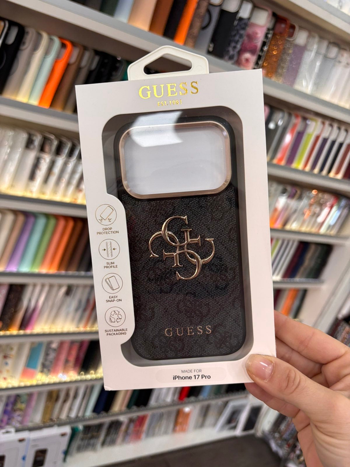 Guess 4G logo Кейс - iPhone 17 Pro
