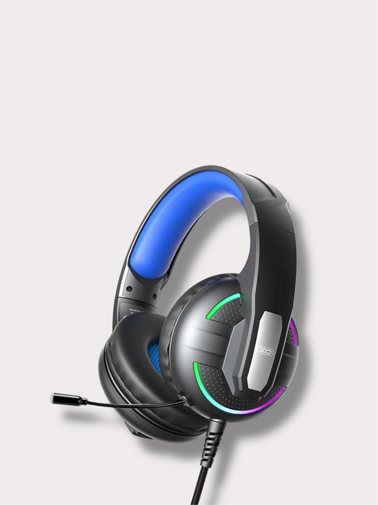 XO Геймърски слушалки 3.5 mm + USB-A, GE-09 с микрофон /черни/