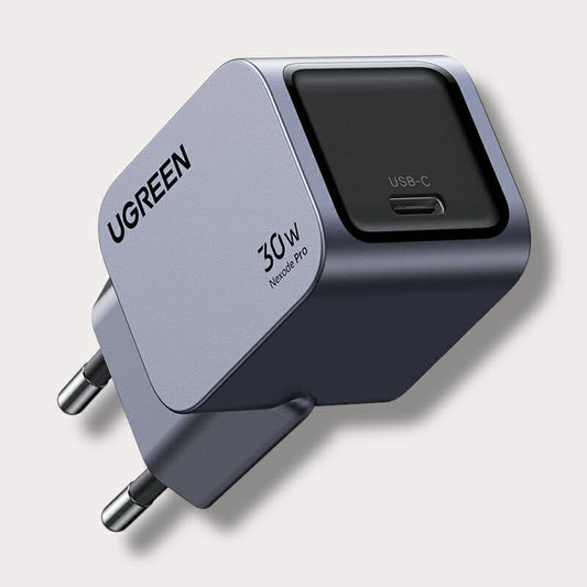 Адаптер UGREEN 220V 30W, USB-C, Nexode Pro - Графит