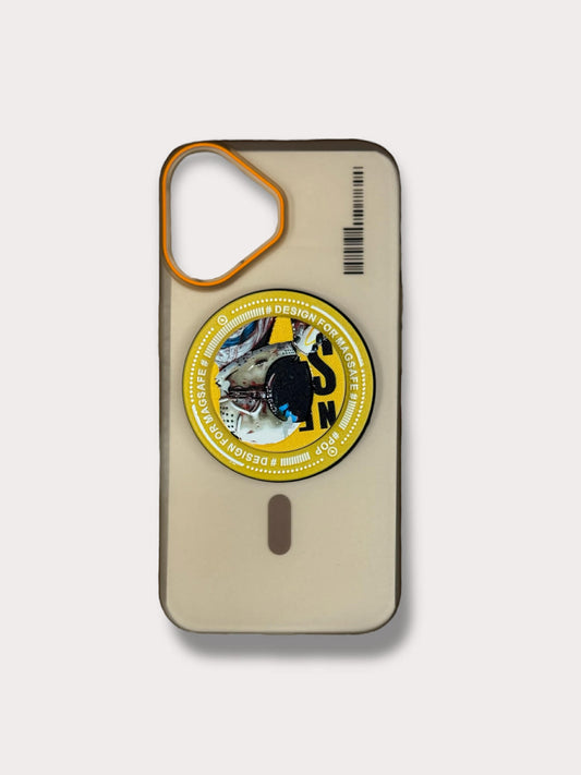 Yellow Popsocket Кейс