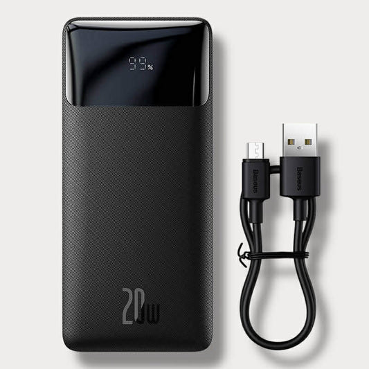 BASEUS Power Bank 10000 mAh 20W, Bipow