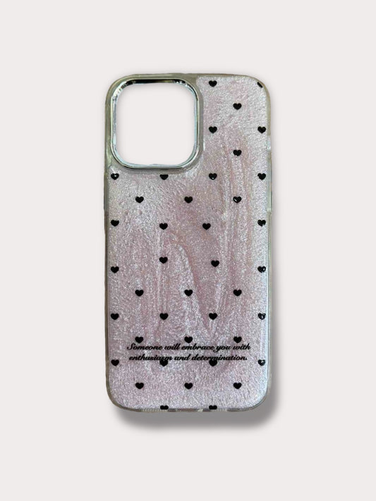 Pink Glitter Love Кейс
