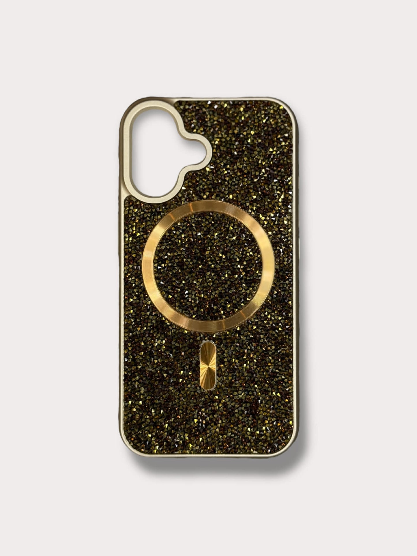 Bronze Glitter MagSafe Кейс