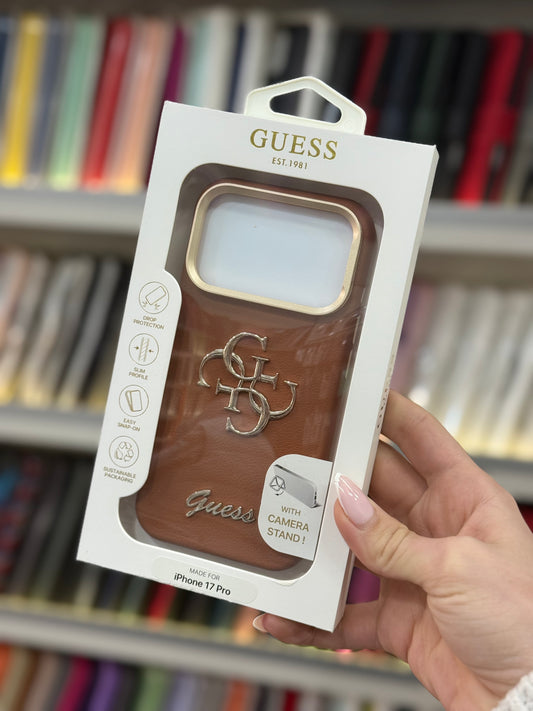 Guess Brown 4G Logo Кейс