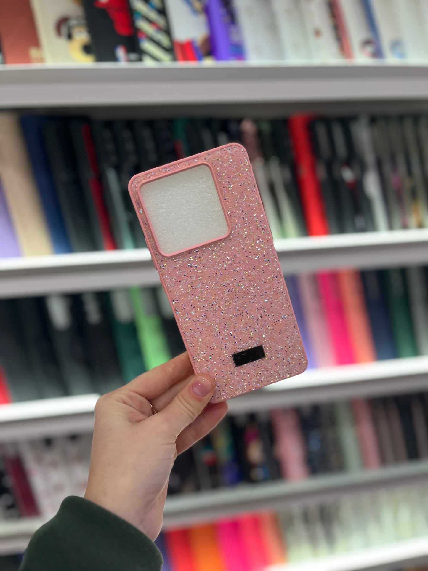 Pink Glitter Кейс