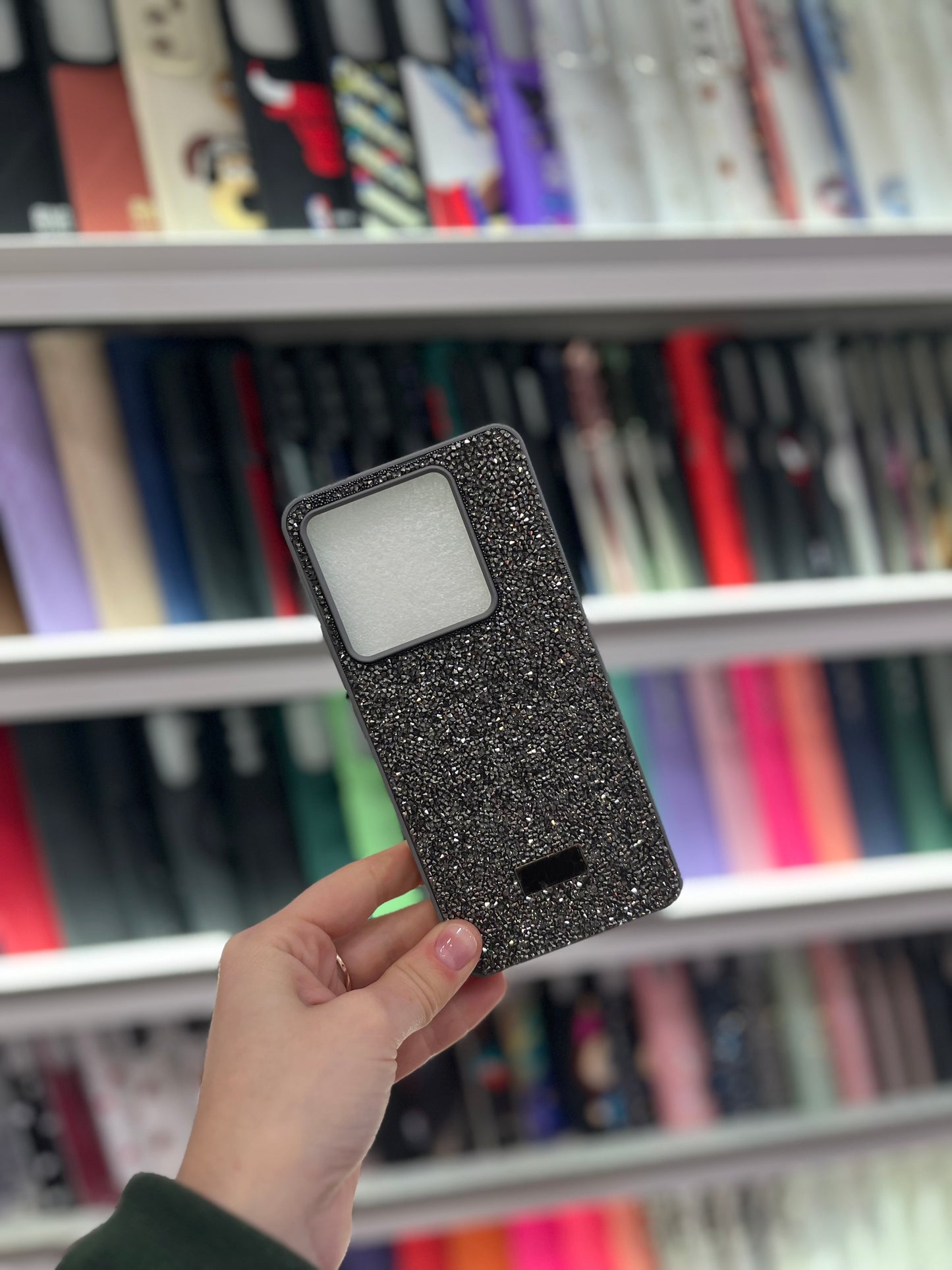 Gray Glitter Кейс