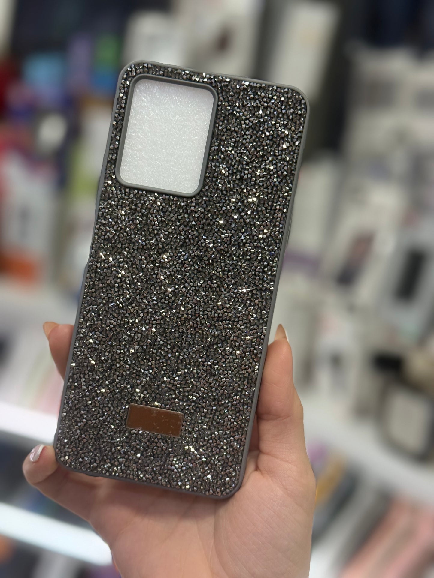 Gray Glitter Кейс