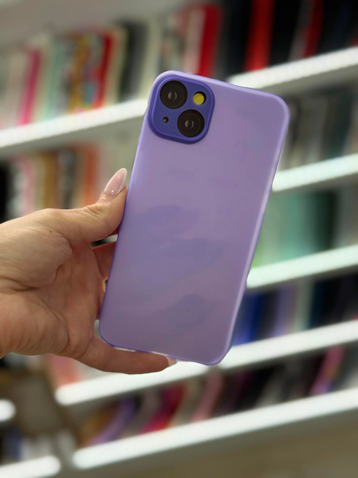 Clear Purple Кейс