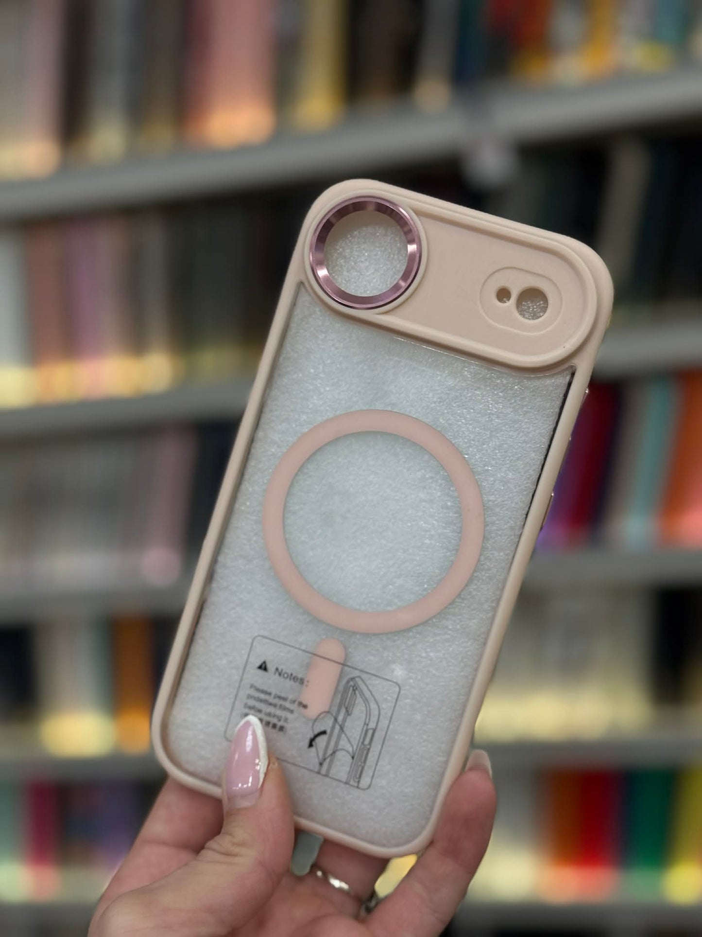 MagSafe Clear Pink Кейс