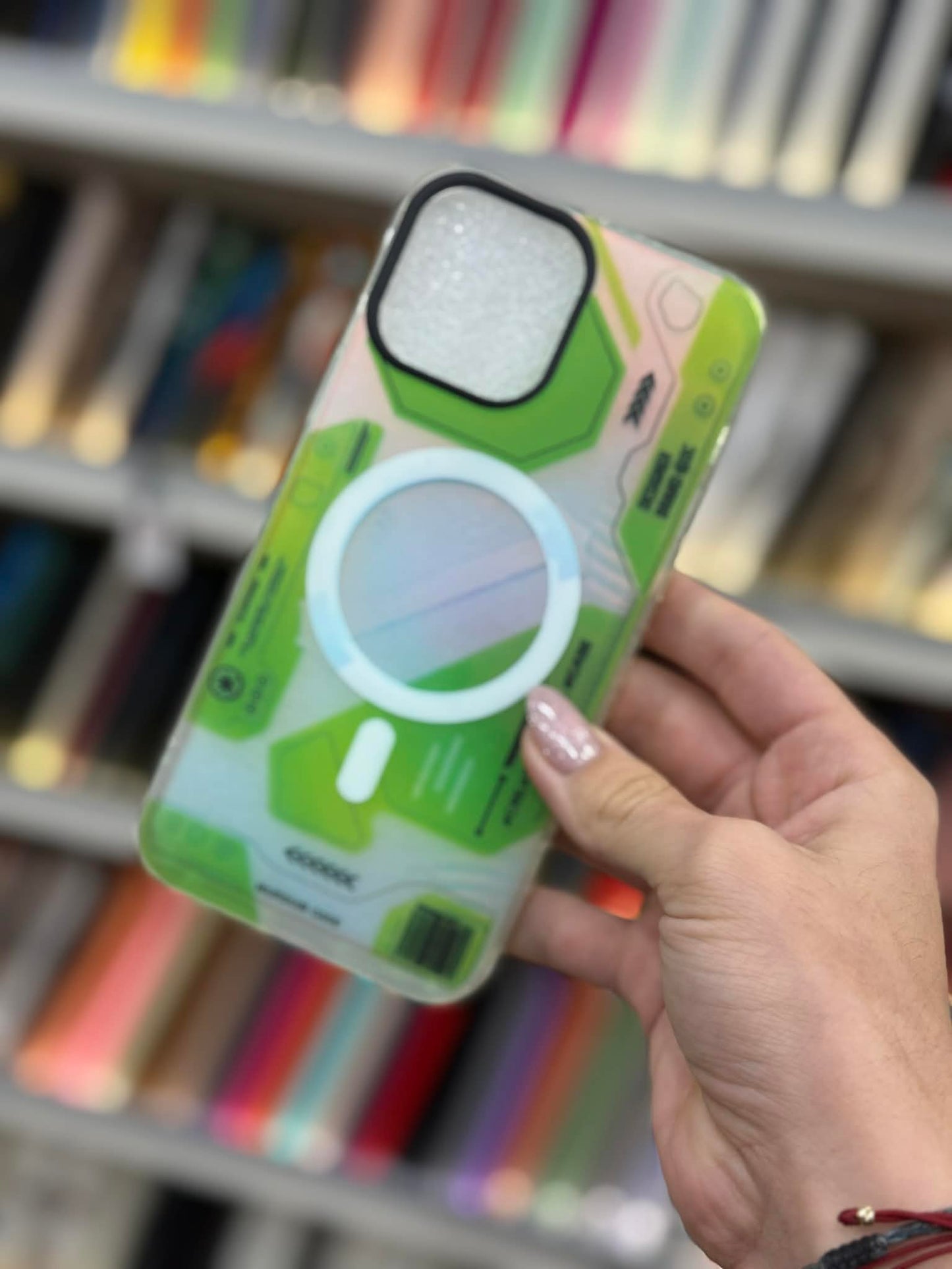 Green Colors MagSafe Кейс