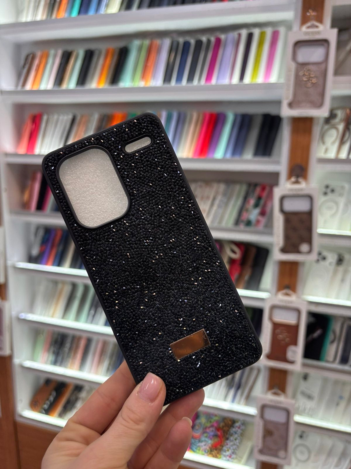 Black Glitter Кейс