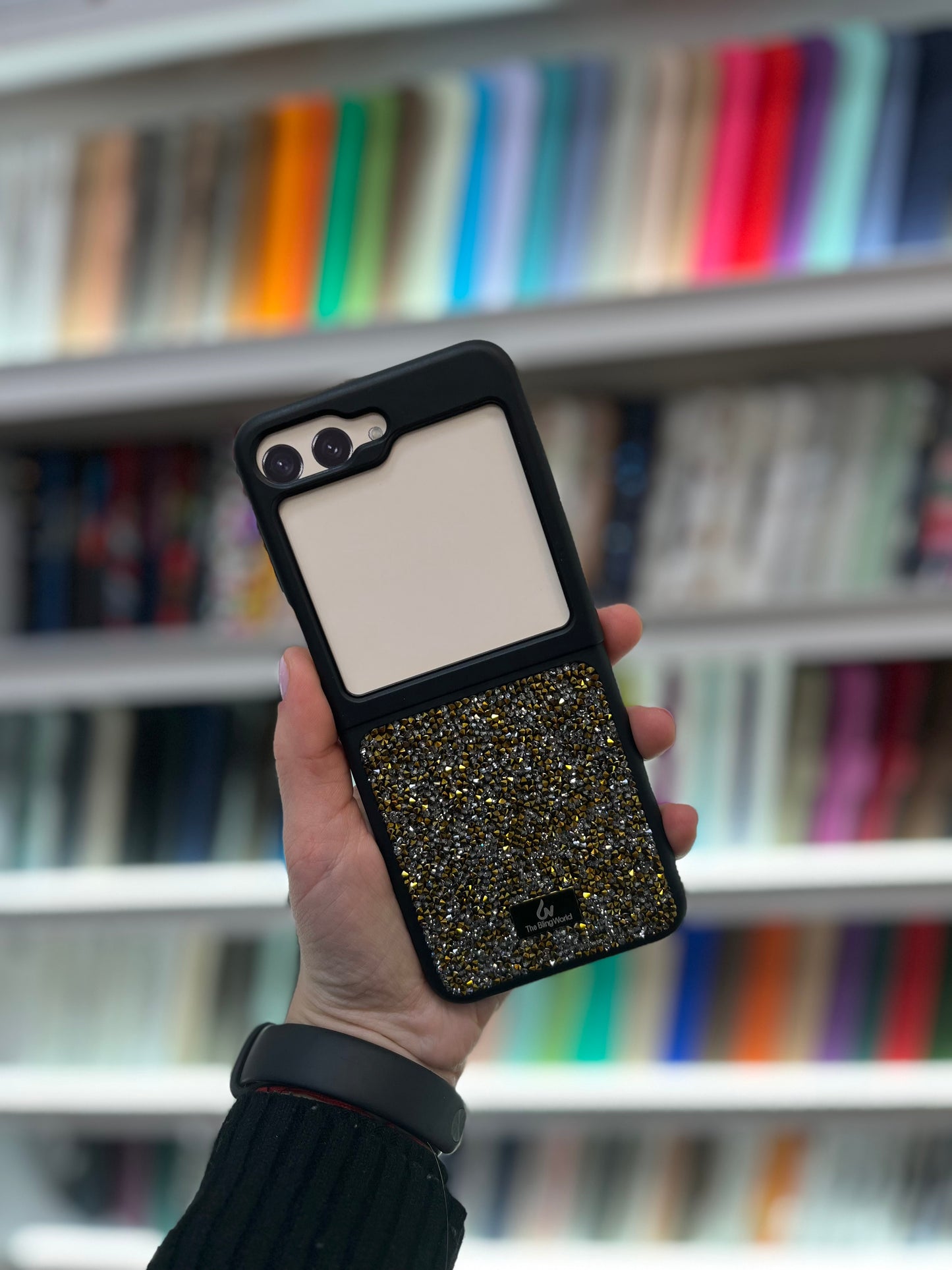 Gold Glitter Кейс
