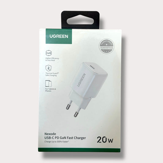 Адаптер UGREEN 220V 20W, Type-C, Nexode Mini