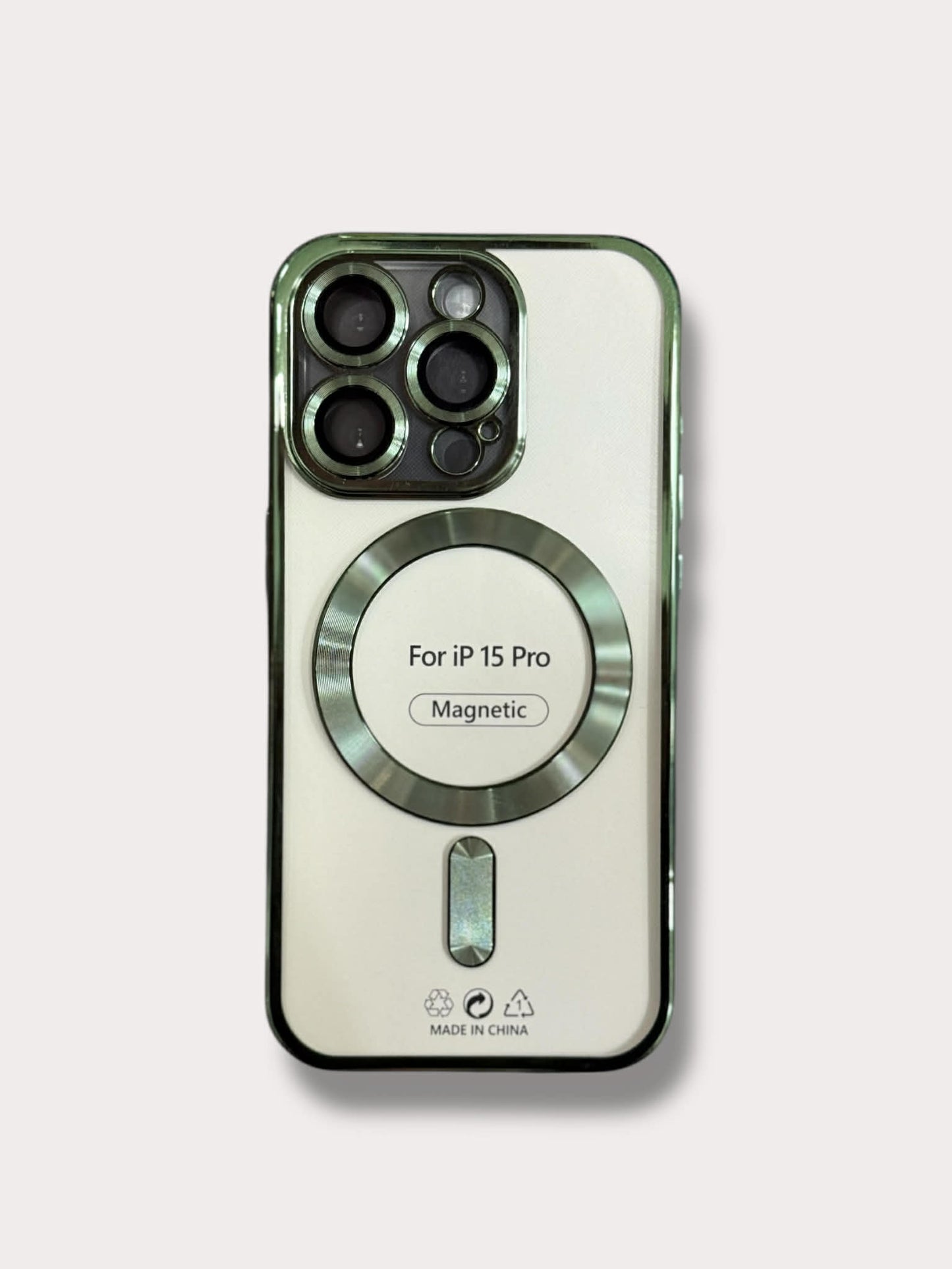 MagSafe Clear Green Кейс