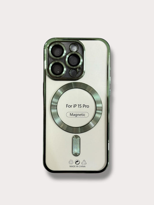 MagSafe Clear Green Кейс