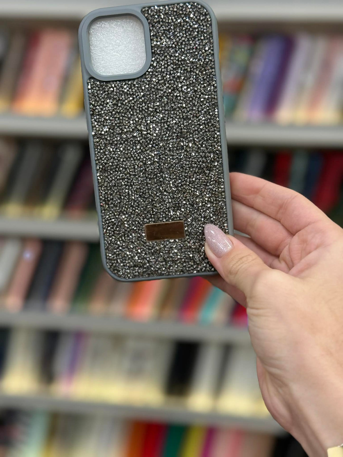 Gray Glitter Кейс