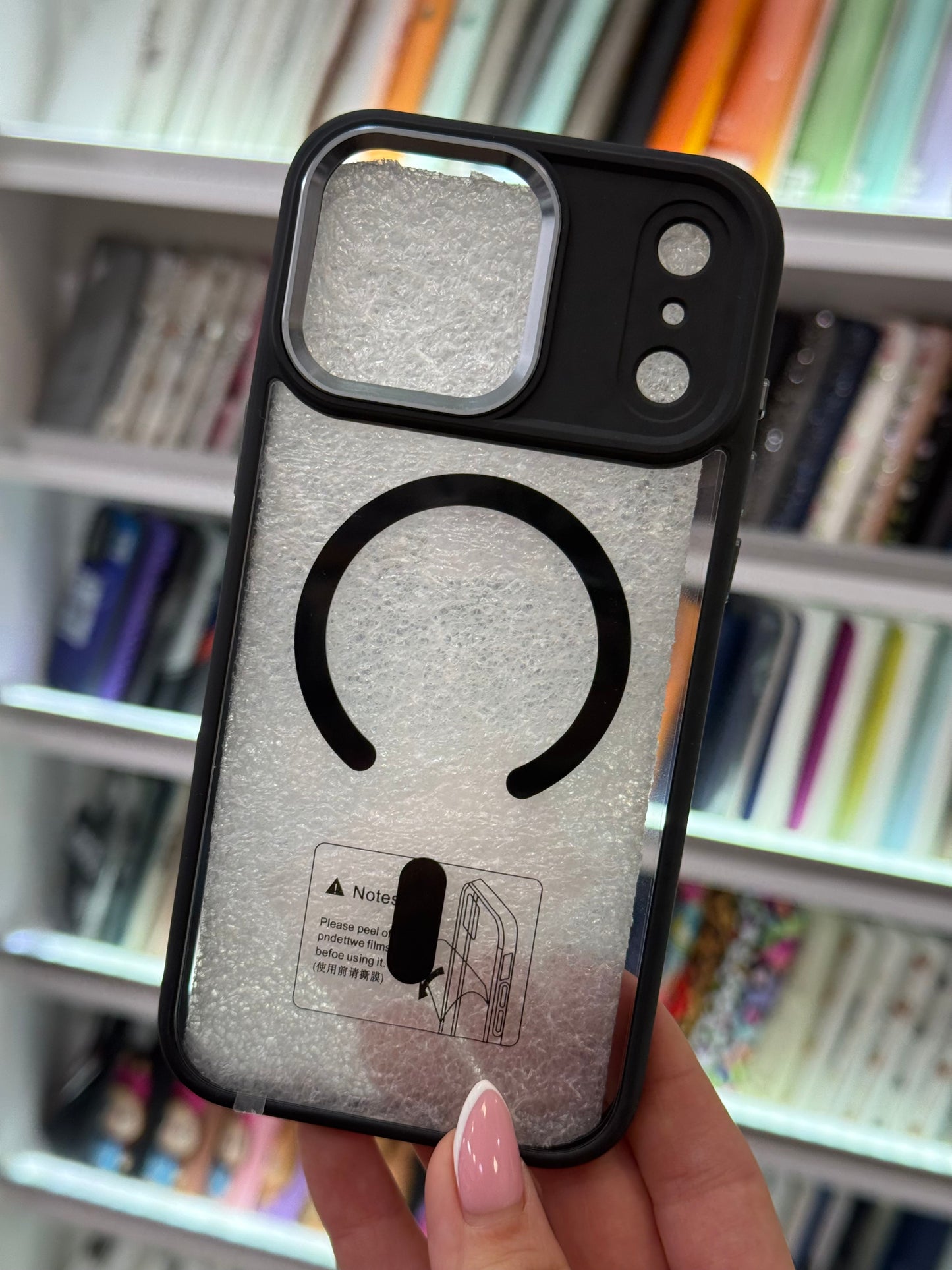 MagSafe Clear Black Кейс
