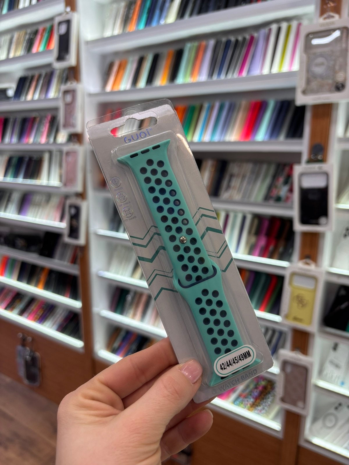 Силиконова каишка Apple Watch 42/44/45/49мм