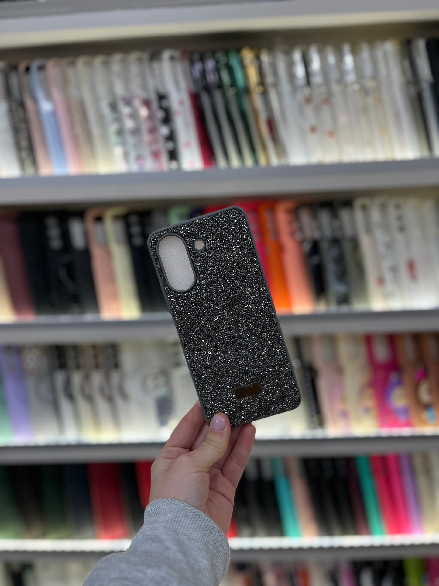Gray Glitter Кейс