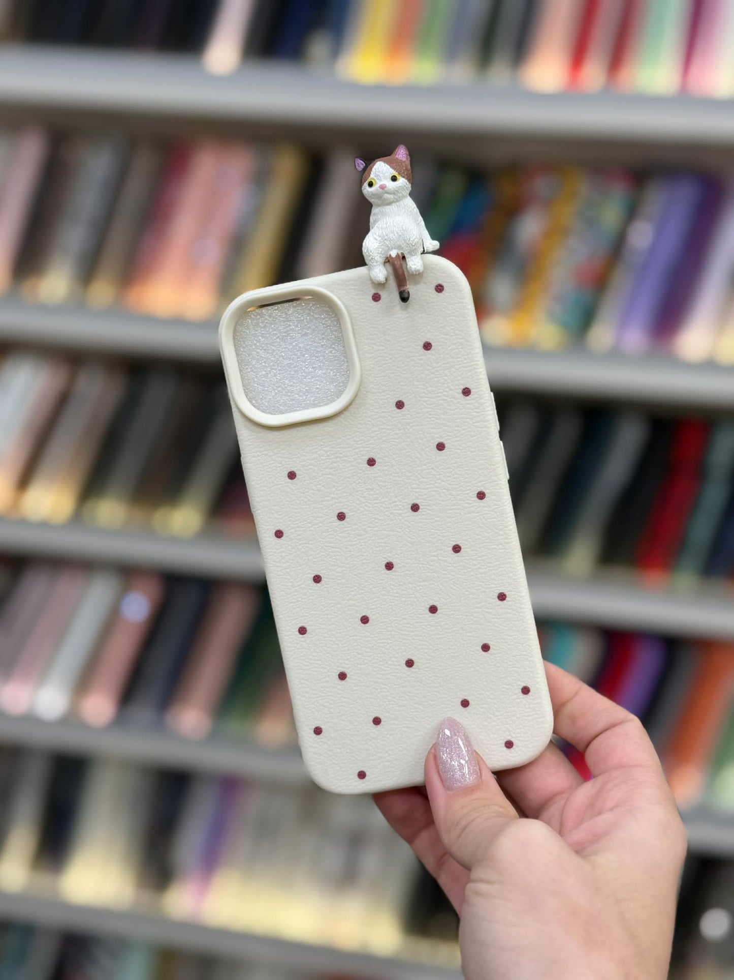 Lazy Kitty Dots Кейс