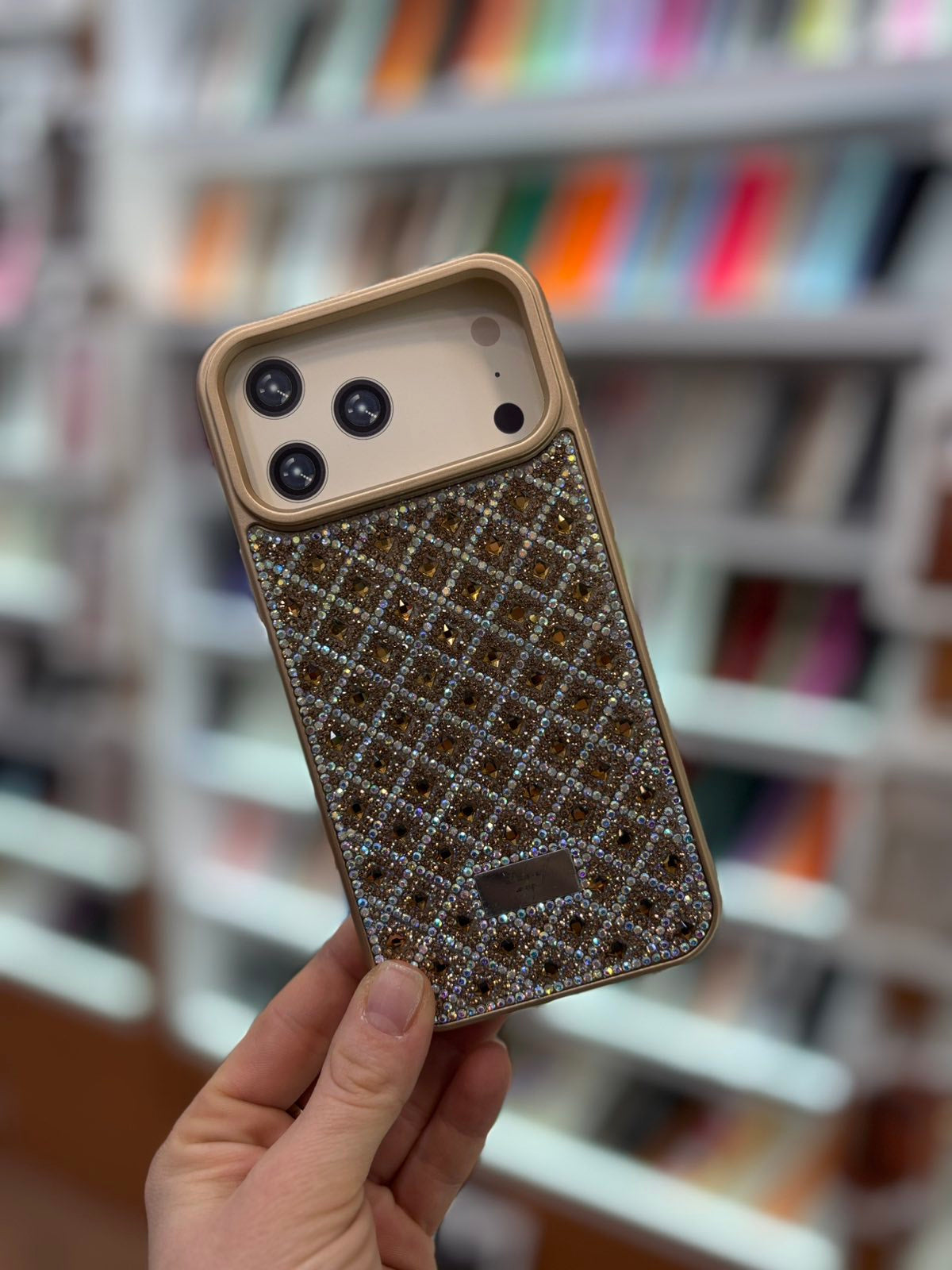 Geometric Glitter Кейс