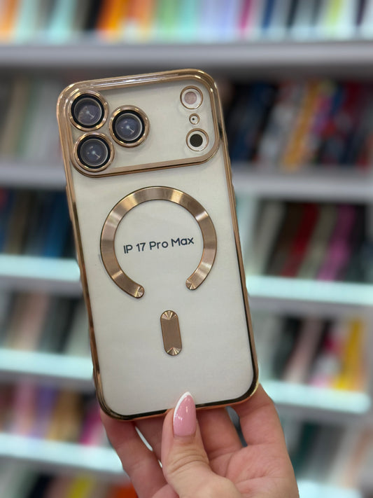 MagSafe Clear Gold Кейс