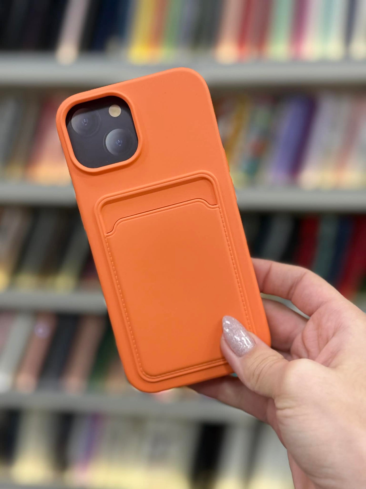 Orange Wallet Кейс