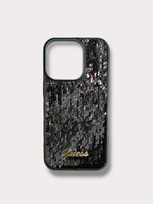 Guess Black Sequin Кейс
