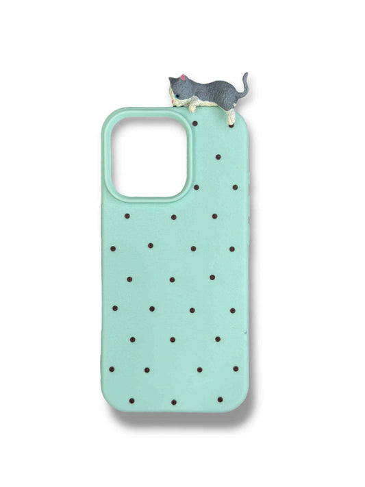 Lazy Kitty Dots Кейс