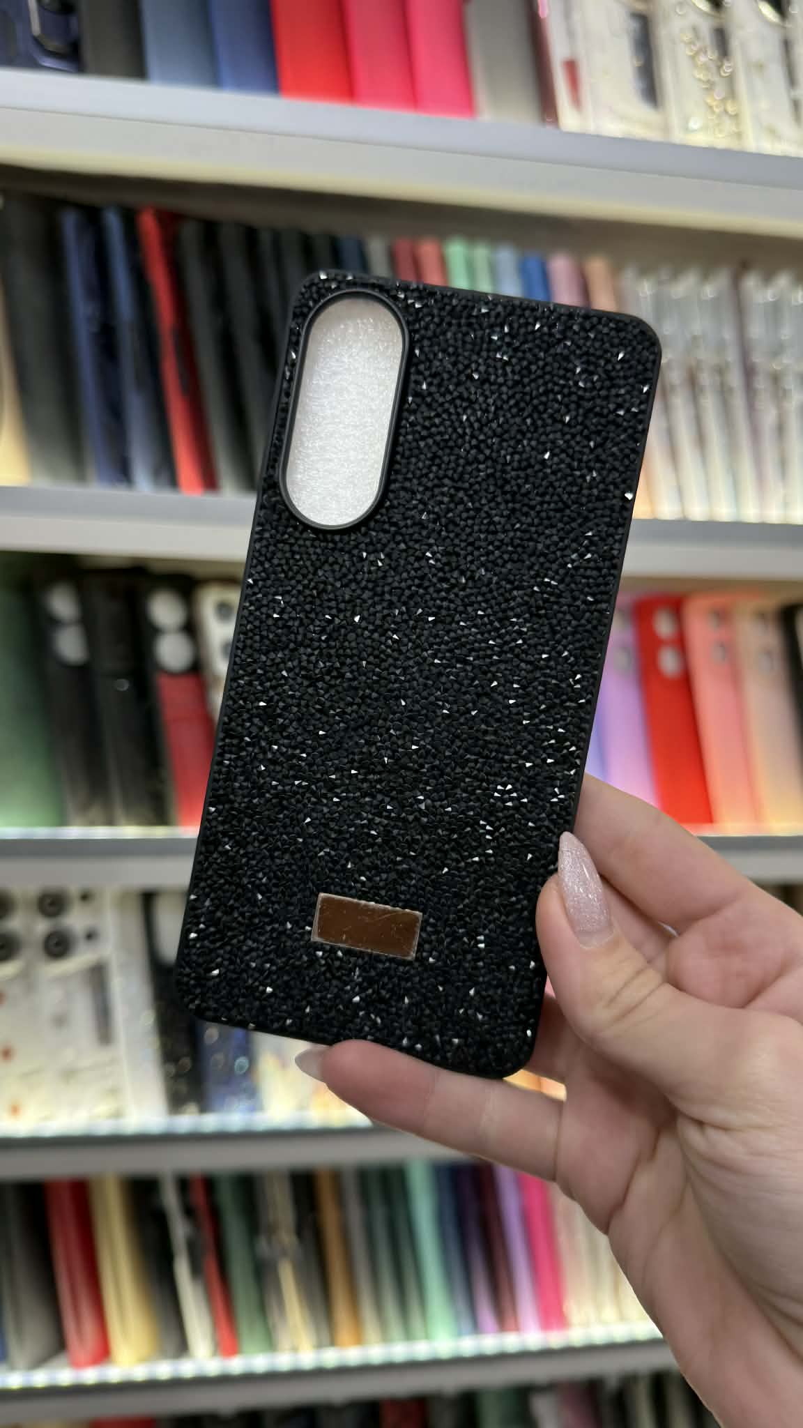 Black Glitter Кейс